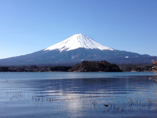 富士山　山梨　河口湖　イメージ