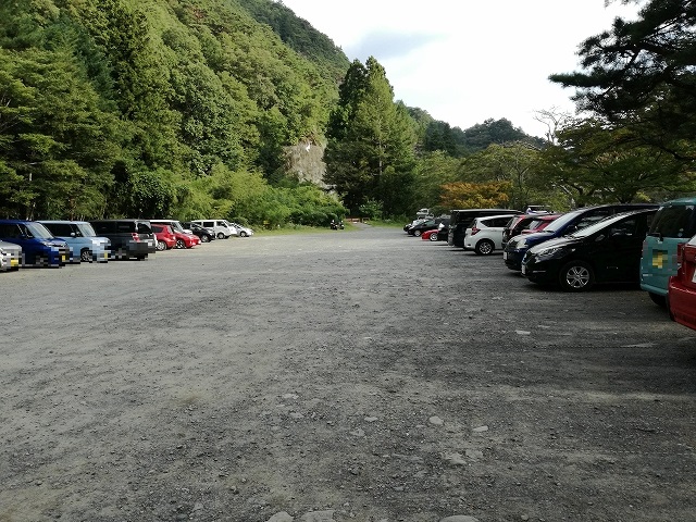 昇仙峡無料駐車場