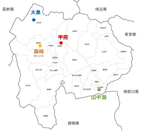 甲府盆地の夏は暑い 山梨の暑さを検証 東京と比較しました やまなしファン