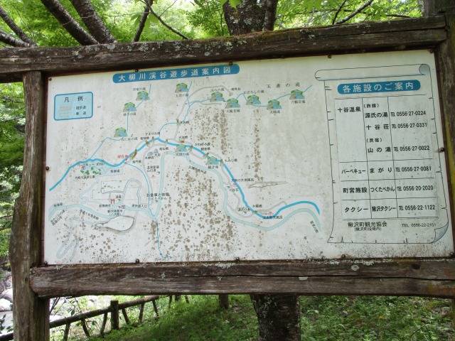 大柳川渓谷　ハイキング　
