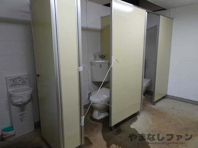 エコパ伊奈ヶ湖のトイレの様子